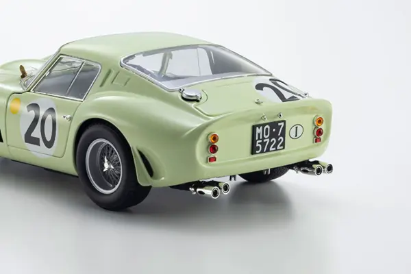 Kyosho 1:18 Ferrari 250 Gto Le Mans 24h DNF 1962 nr.20