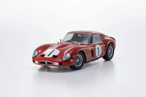Kyosho 1:18 Ferrari 250 Gto 1000kms Paris 1962 1st Oa 3987gt nr.1