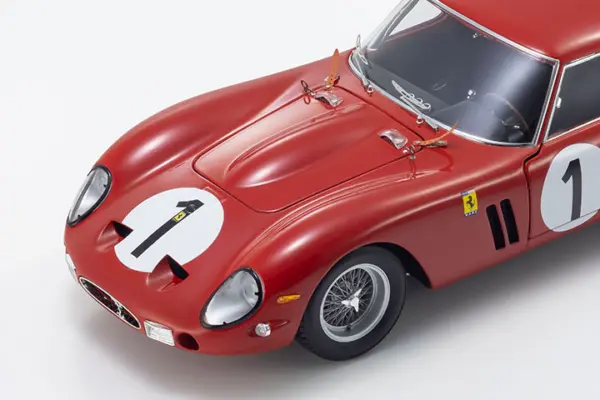 Kyosho 1:18 Ferrari 250 Gto 1000kms Paris 1962 1st Oa 3987gt nr.1
