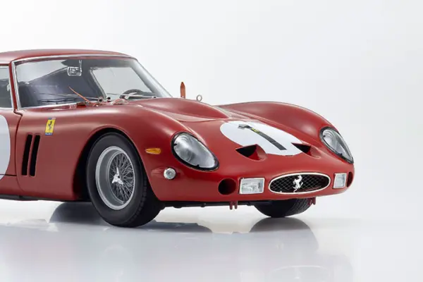 Kyosho 1:18 Ferrari 250 Gto 1000kms Paris 1962 1st Oa 3987gt nr.1
