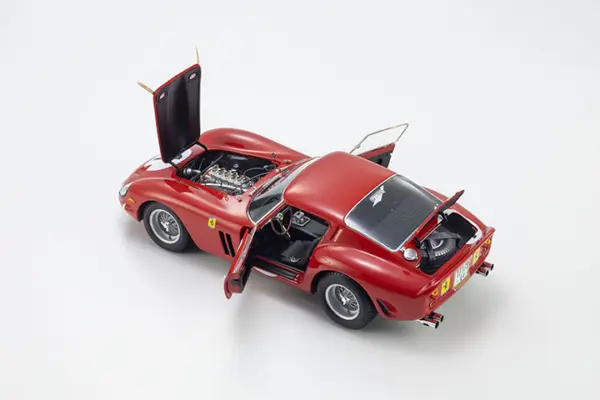Kyosho 1:18 Ferrari 250 Gto 1000kms Paris 1962 1st Oa 3987gt nr.1