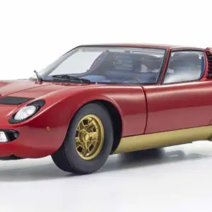 Kyosho 1:12 Lamborghini Miura P400 1968 Red/Gold