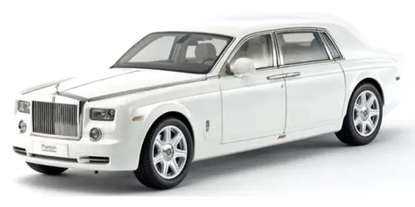 Kyosho 1:18 Rolls-Royce Phantom Ewb 2012 English White