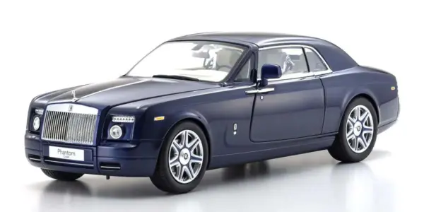 Kyosho 1:18 Rolls-Royce Phantom Coupé 2008 Blue Metallic