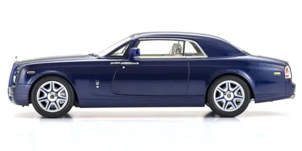 Kyosho 1:18 Rolls-Royce Phantom Coupé 2008 Blue Metallic