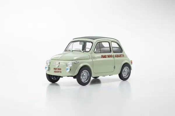 Kyosho 1:18 Fiat Nuova 500 Elaborazione Abarth Record Green Clear