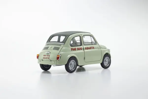 Kyosho 1:18 Fiat Nuova 500 Elaborazione Abarth Record Green Clear