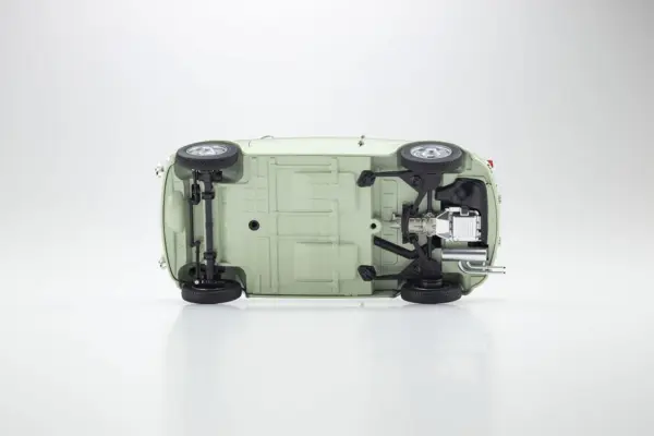 Kyosho 1:18 Fiat Nuova 500 Elaborazione Abarth Record Green Clear