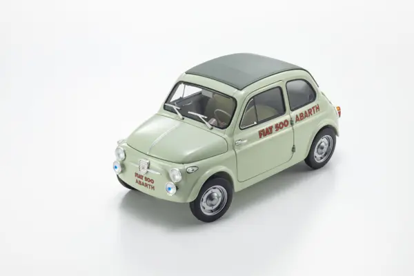 Kyosho 1:18 Fiat Nuova 500 Elaborazione Abarth Record Green Clear