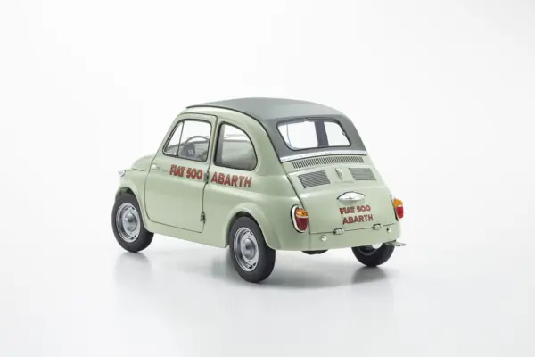 Kyosho 1:18 Fiat Nuova 500 Elaborazione Abarth Record Green Clear