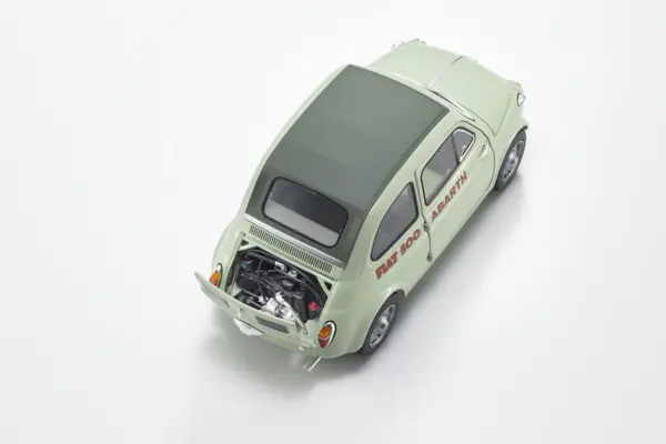 Kyosho 1:18 Fiat Nuova 500 Elaborazione Abarth Record Green Clear