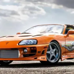 Kyosho 1:18 Toyota Supra Turbo Fast & Furious Orange Pearl