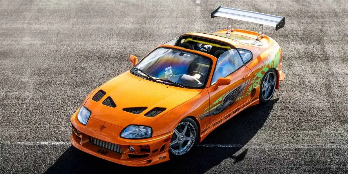 Kyosho 1:18 Toyota Supra Turbo Fast & Furious Orange Pearl – view 4