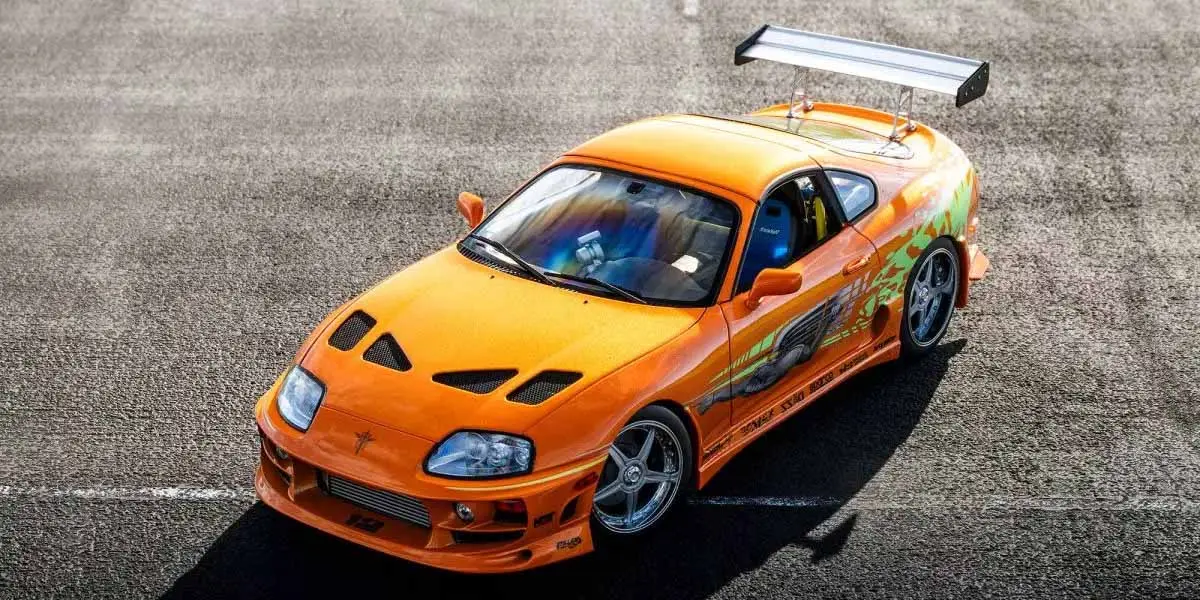 Kyosho 1:18 Toyota Supra Turbo Fast & Furious Orange Pearl – view 5