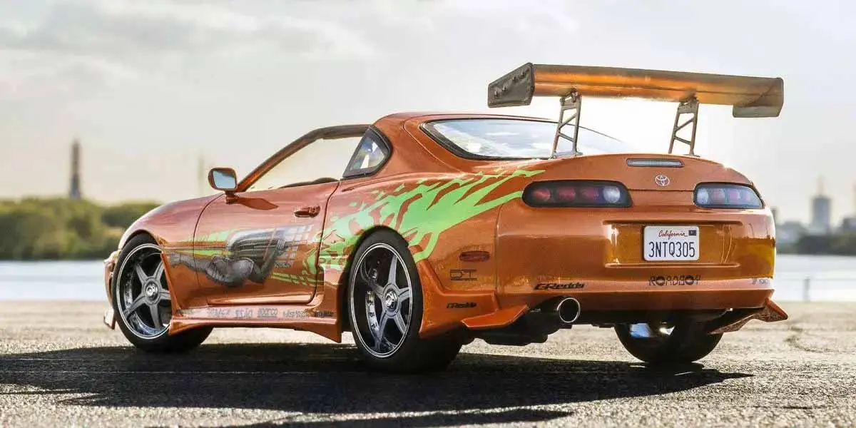 Kyosho 1:18 Toyota Supra Turbo Fast & Furious Orange Pearl – view 6
