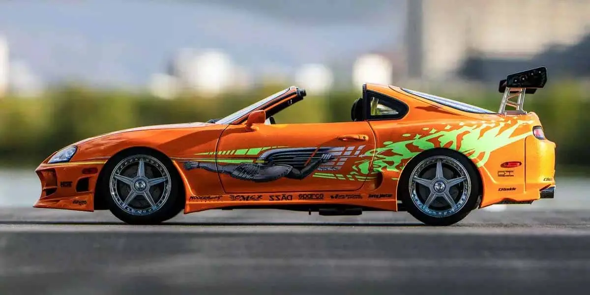 Kyosho 1:18 Toyota Supra Turbo Fast & Furious Orange Pearl – view 7