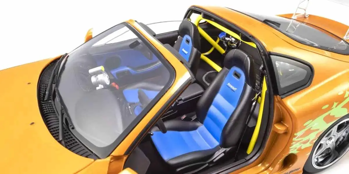 Kyosho 1:18 Toyota Supra Turbo Fast & Furious Orange Pearl – view 9