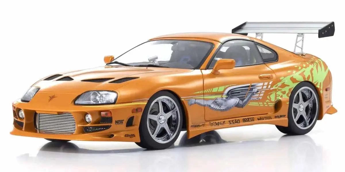 Kyosho 1:18 Toyota Supra Turbo Fast & Furious Orange Pearl – view 10