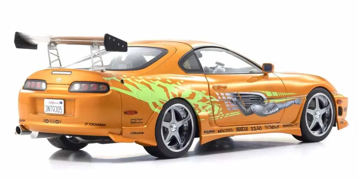 Kyosho 1:18 Toyota Supra Turbo Fast & Furious Orange Pearl – view 11