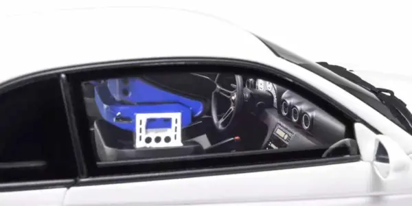 Kyosho 1:18 Samurai Collection Nissan Silvia S15 Khyzyl Saleem White