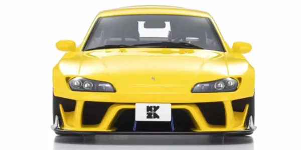 Kyosho 1:18 Samurai Collection Nissan Silvia S15 Khyzyl Saleem Yellow