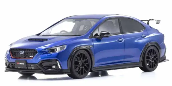 Kyosho 1:18 Resin Samurai Collection Subaru S210 Blue