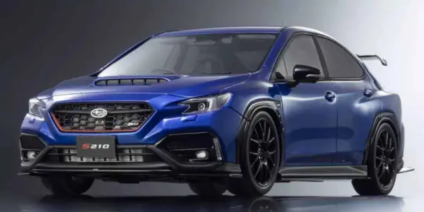 Kyosho 1:18 Resin Samurai Collection Subaru S210 Blue