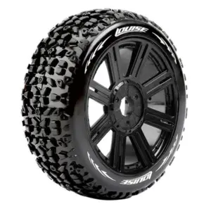 Louise Rc B-Mazinger 1/8 Fr/Rr Soft Hex 17mm Spoke Black