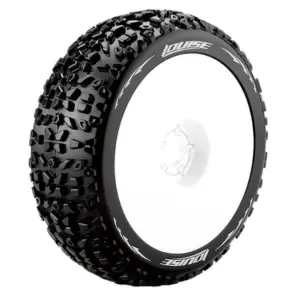 Louise Rc B-Mazinger 1/8 Fr/Rr Soft Hex 17mm White