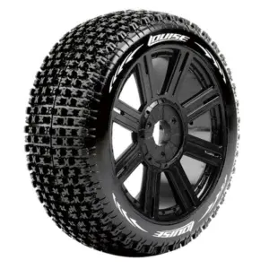 Louise Rc B-Pirate 1/8 Fr/Rr Soft Hex 17mm Spoke Black