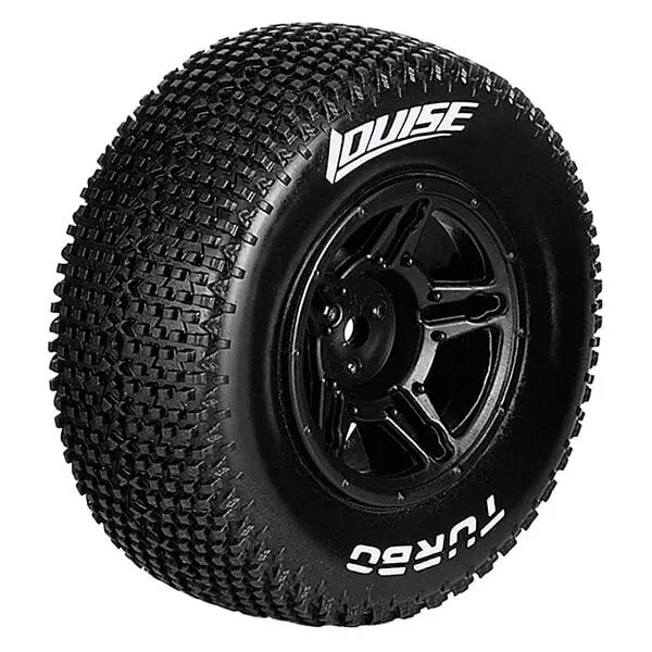 Louise Rc Sc-Turbo 1/10 Rr Super Soft Slash Rr , Slash 4*4 Black