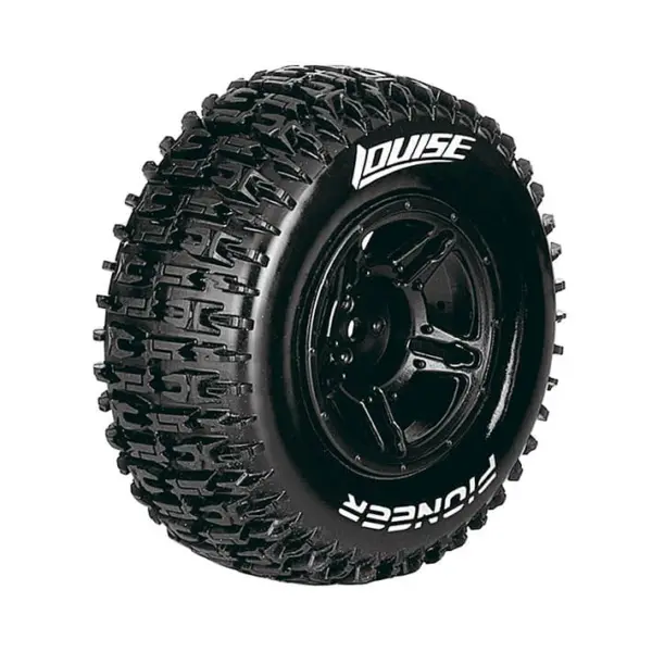 Louise Rc Sc-Pioneer 1/10 Fr/Rr Soft Arrma Senton 6s Black 17mm Hex – view 3