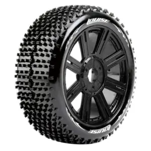 Louise Rc B-Hornet 1/8 Fr/Rr Soft Hex 17mm Spoke Black