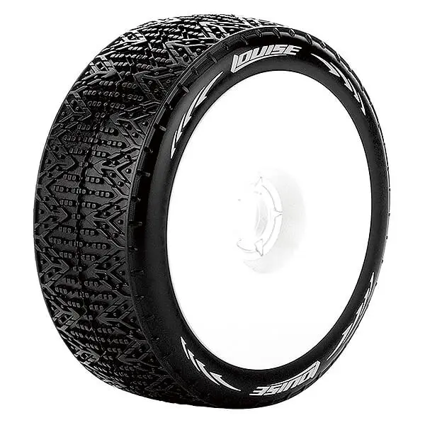 Louise Rc B-Phantom 1/8 Fr/Rr Soft Hex 17mm White