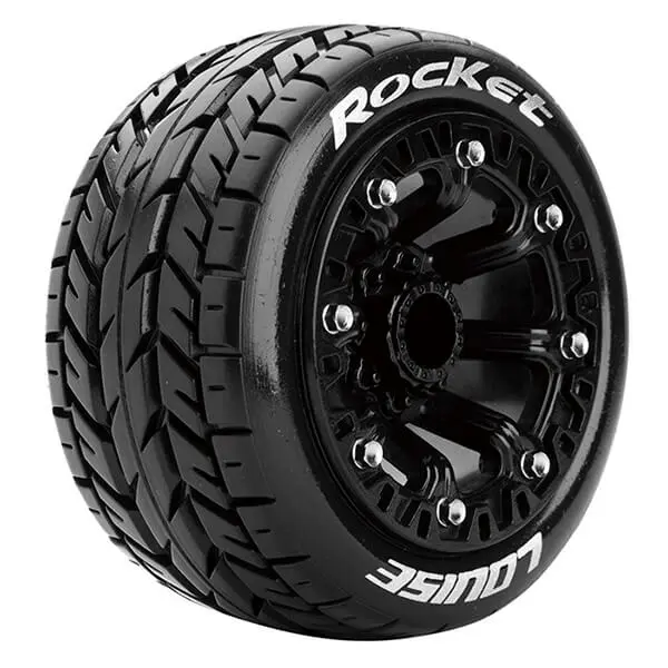Louise Rc St-Rocket 1/16 Soft Black TRX 1:16 E-Revo Fr & R