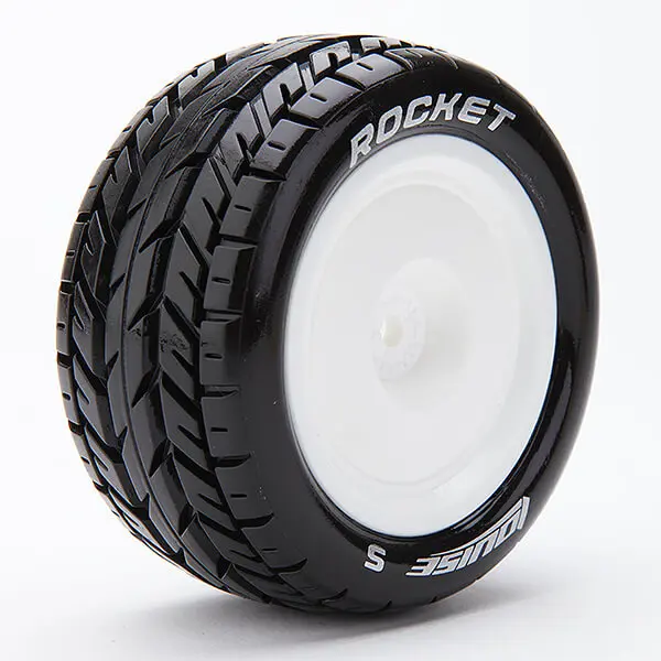 Louise Rc E-Rocket 1/10 4wd/Rr Soft Kyosho Hex 12mm White