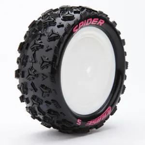 Louise Rc E-Spider 1/10 4wd/Fr Soft Kyosho Hex 12mm White