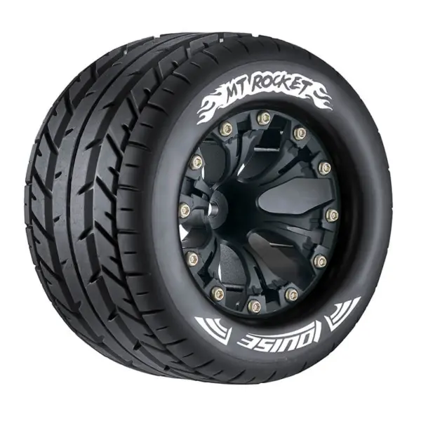 Louise Rc Mt-Rocket 1/10 Soft 1/2 Offset Black Gp Jato 2wd