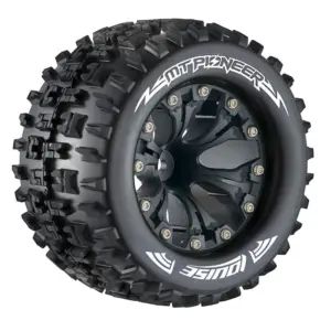 Louise Rc Mt-Pioneer 1/10 Soft 1/2 Offset Black Gp Jato 2wd