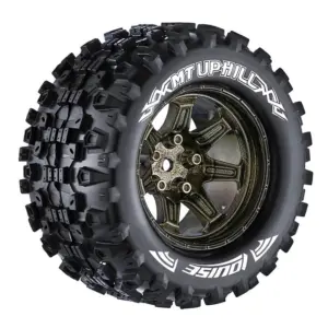 Louise Rc Mt-Uphill 1/10 Soft Hex 14mm Black Chrome Arrma G