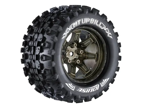 Louise Rc Mt-Uphill 1/10 Soft Hex 14mm Black Chrome Arrma G