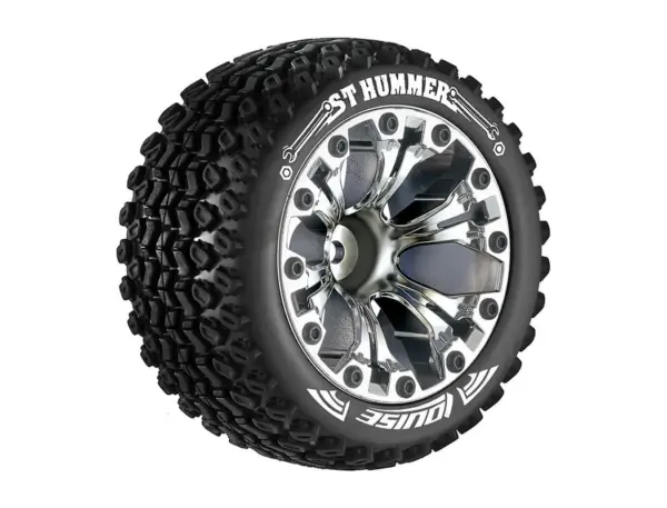 Louise Rc St-Hummer 1/10 Soft 1/2 Offset Chrome Gp Jato 2wd