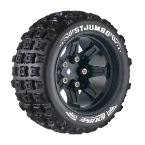 Louise Rc St-Jumbo 1/10 Soft Hex 14mm Black Arrma Granite 4