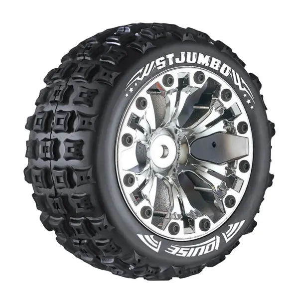 Louise Rc St-Jumbo 1/10 Soft 0 Offset Chrome Ep Stampede 2w