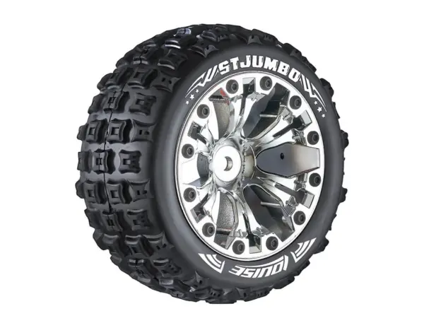 Louise Rc St-Jumbo 1/10 Soft 0 Offset Chrome Ep Stampede 2w