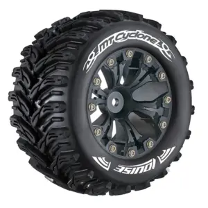 Louise Rc Mt-Cyclone 1/10 Soft 0 Offset Black Ep Stampede