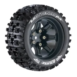 Louise Rc St-Pioneer 1/10 Soft Hex 14mm Black Arrma Granite