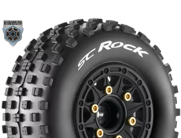 Louise Rc Sc-Rock 1/10 Fr Soft Removable Hex 12,14,17mm