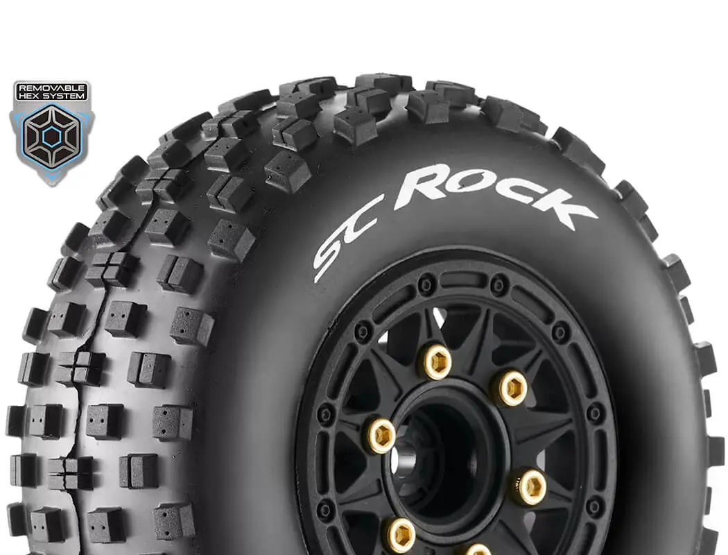 Louise Rc Sc-Rock 1/10 Fr Soft Removable Hex 12,14,17mm – view 3