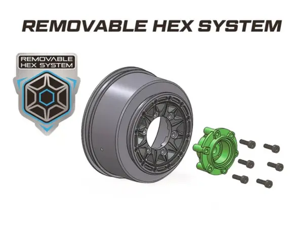 Louise Rc Sc-Rock 1/10 Fr Soft Removable Hex 12,14,17mm